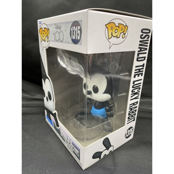 Funko Pop! Disney 100 - Oswald The Lucky Rabbit #1315 with Protector - Picture 2 of 7